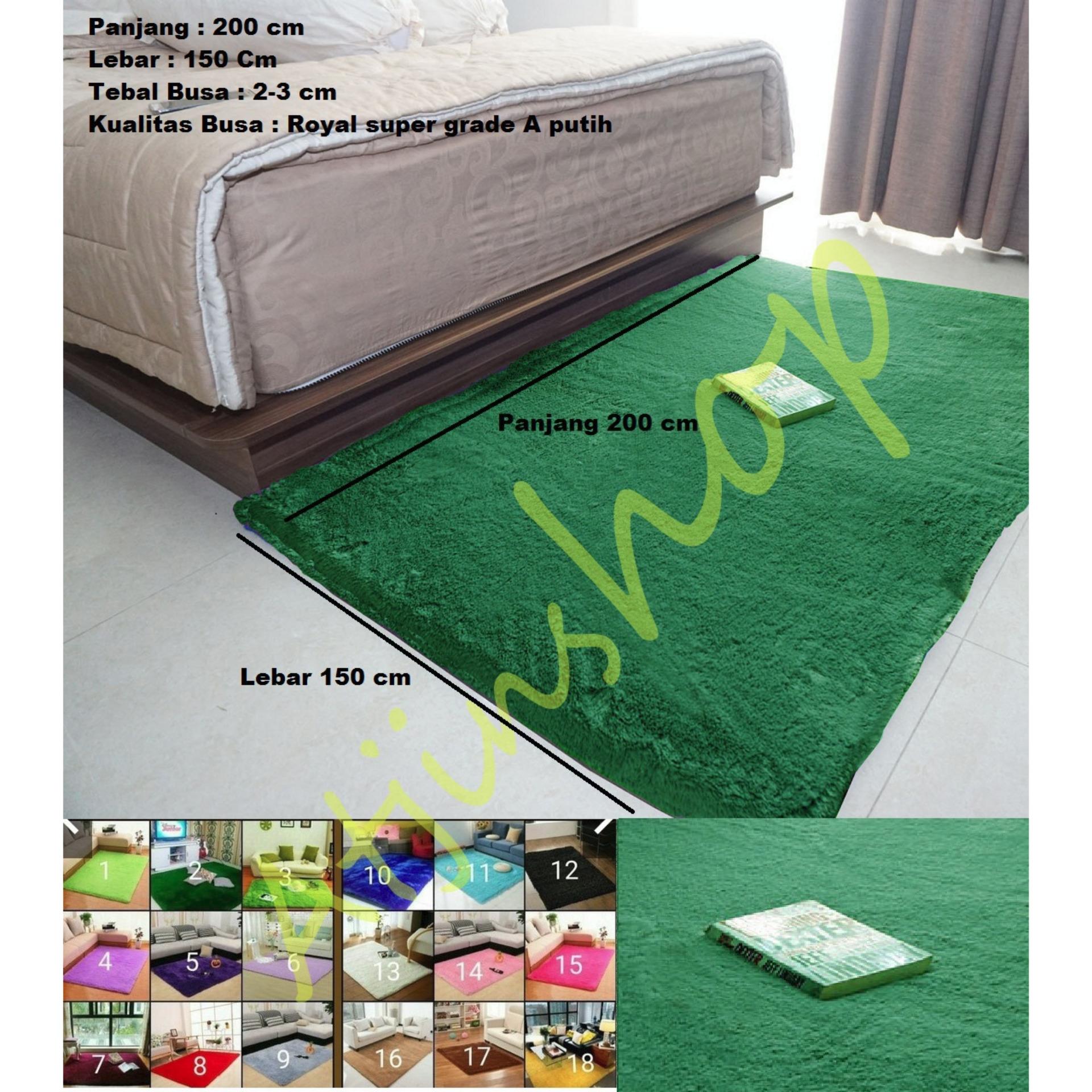 Karpet Bulu Murah 200 X 150 X 4 Cm - Wikie Cloud Design Ideas